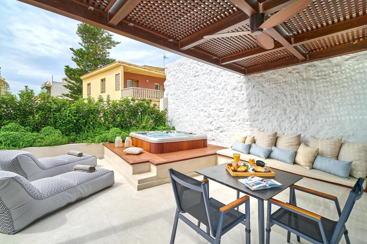 Vista Del Porto Luxury Suites Rethymno Exterior foto