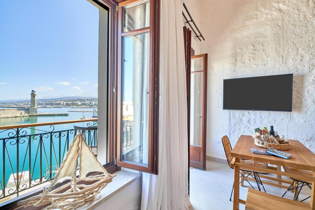 Vista Del Porto Luxury Suites Rethymno Exterior foto