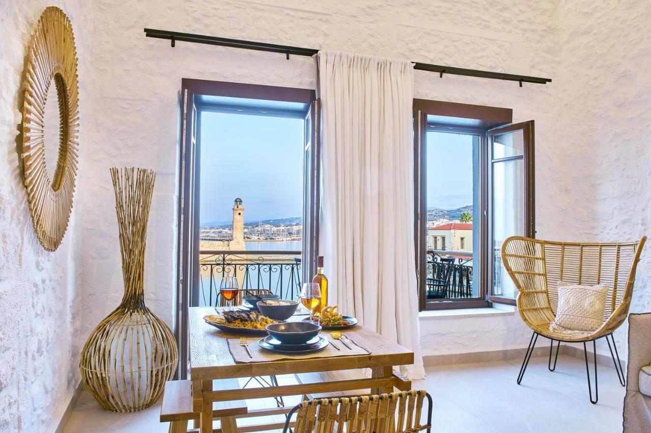 Vista Del Porto Luxury Suites Rethymno Exterior foto