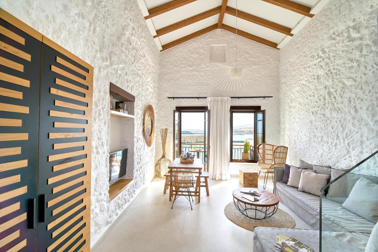 Vista Del Porto Luxury Suites Rethymno Exterior foto