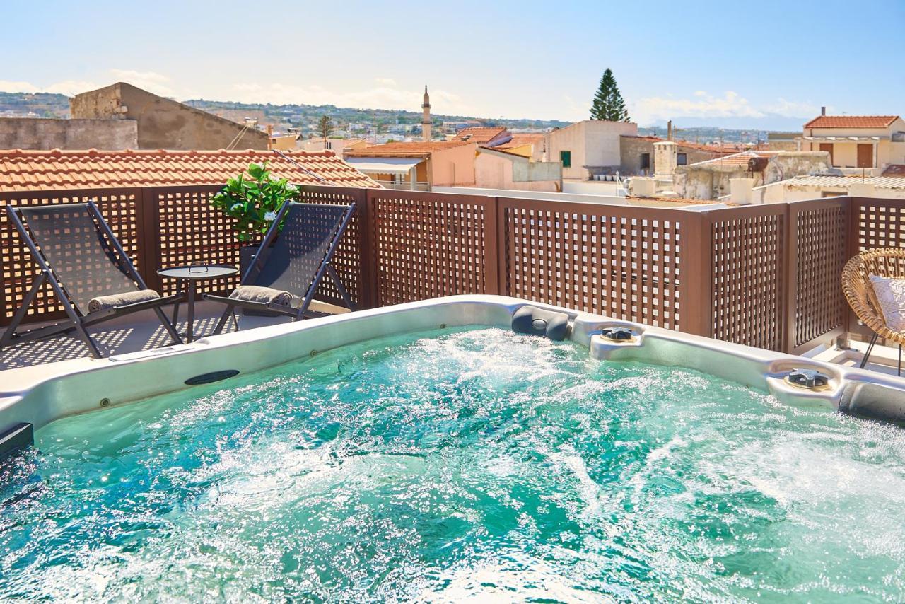 Vista Del Porto Luxury Suites Rethymno Exterior foto