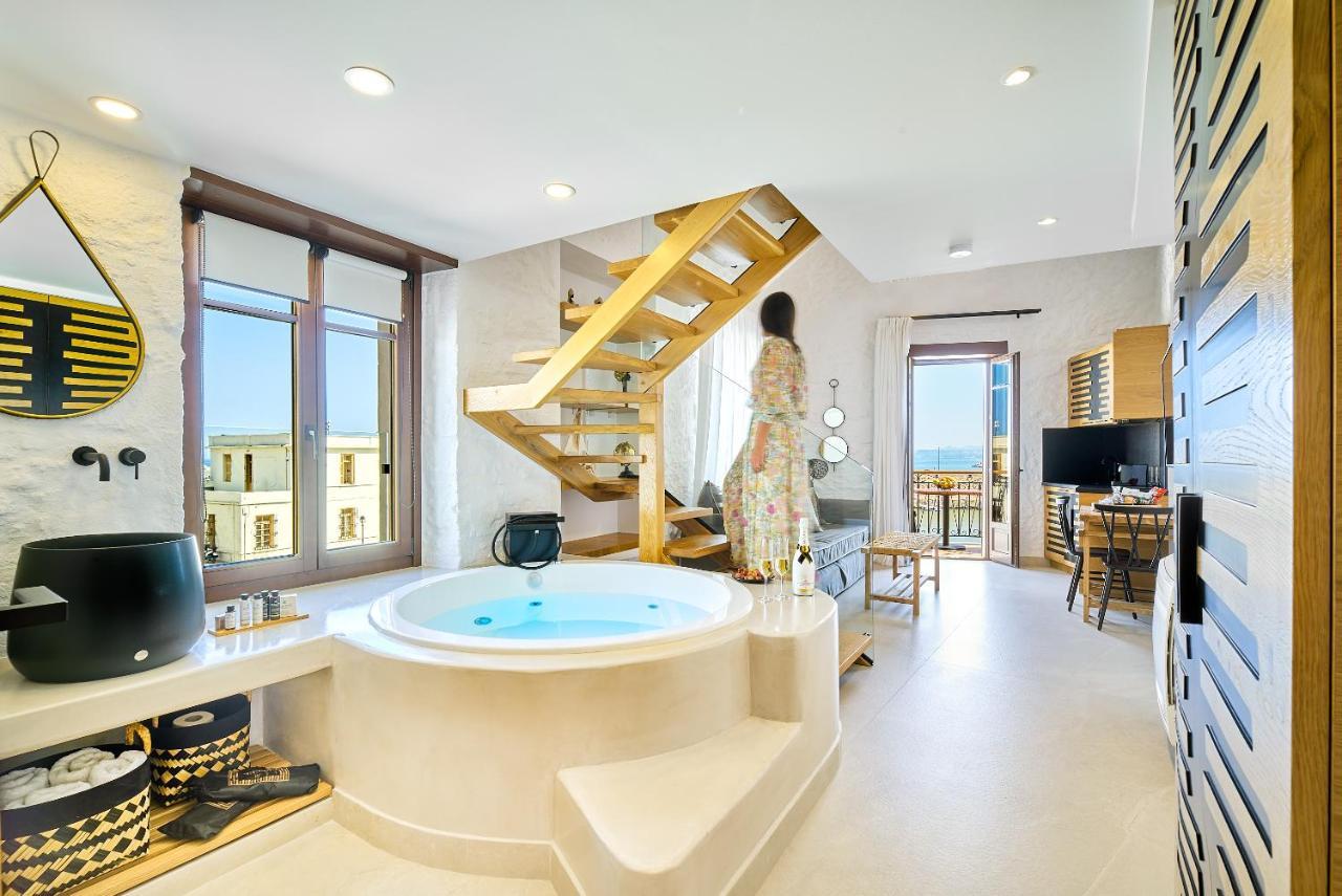 Vista Del Porto Luxury Suites Rethymno Exterior foto