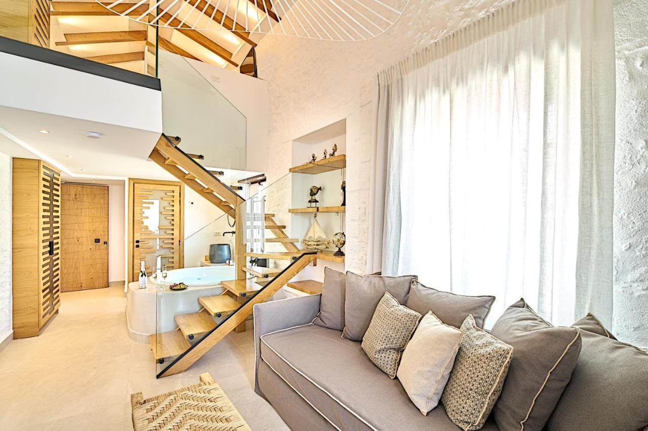 Vista Del Porto Luxury Suites Rethymno Exterior foto