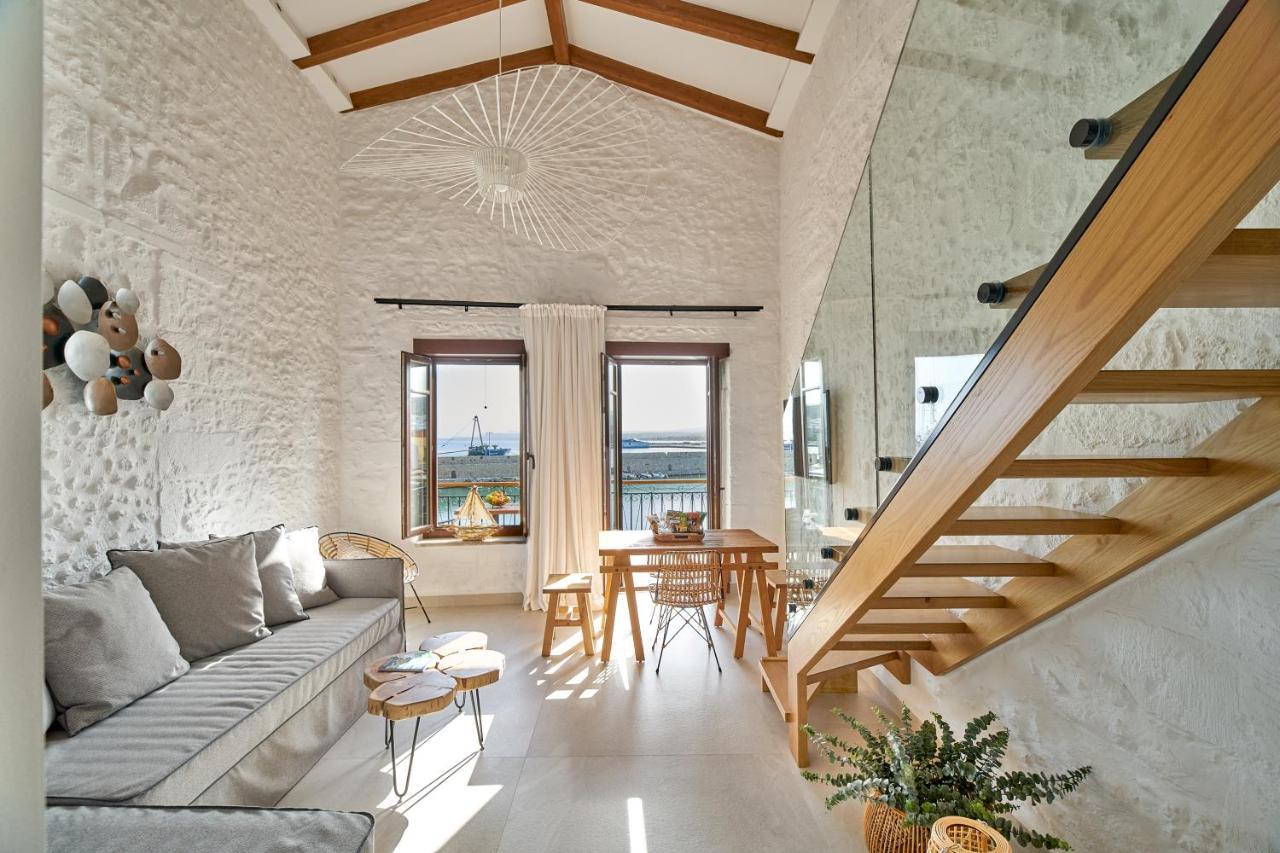 Vista Del Porto Luxury Suites Rethymno Exterior foto
