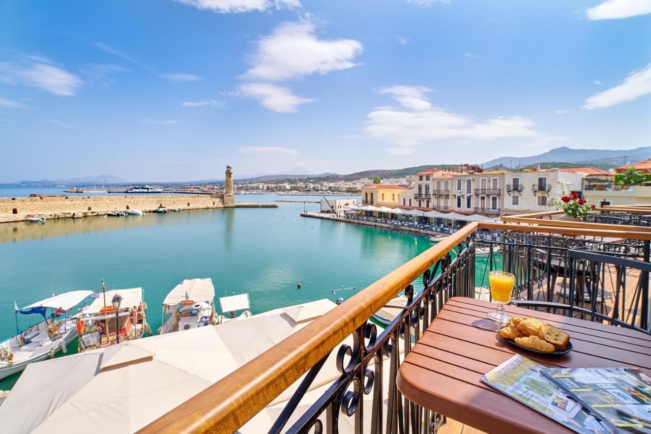 Vista Del Porto Luxury Suites Rethymno Exterior foto
