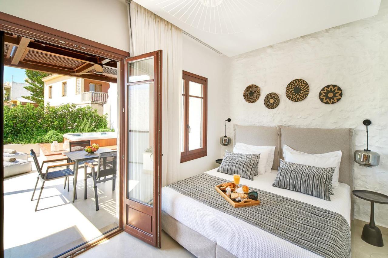 Vista Del Porto Luxury Suites Rethymno Exterior foto